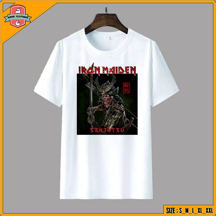 KAOS IRON MAIDEN - IRON MAIDEN T-SHIRT - BAJU DISTRO IRON MAIDEN - KAOS DISTRO IRON MAIDEN - BAJU KA