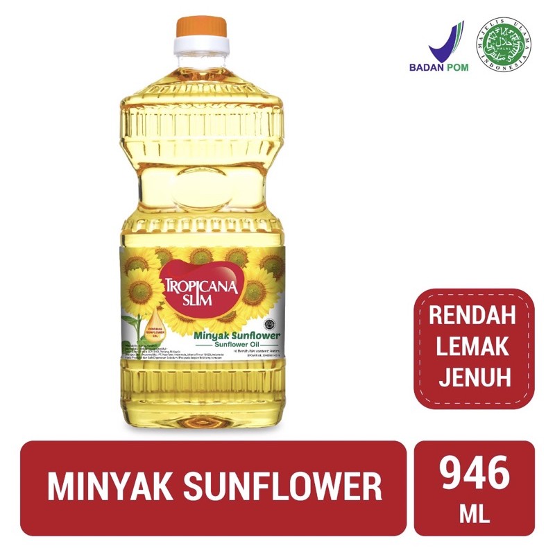 

Tropicana Slim Sunflower Oil