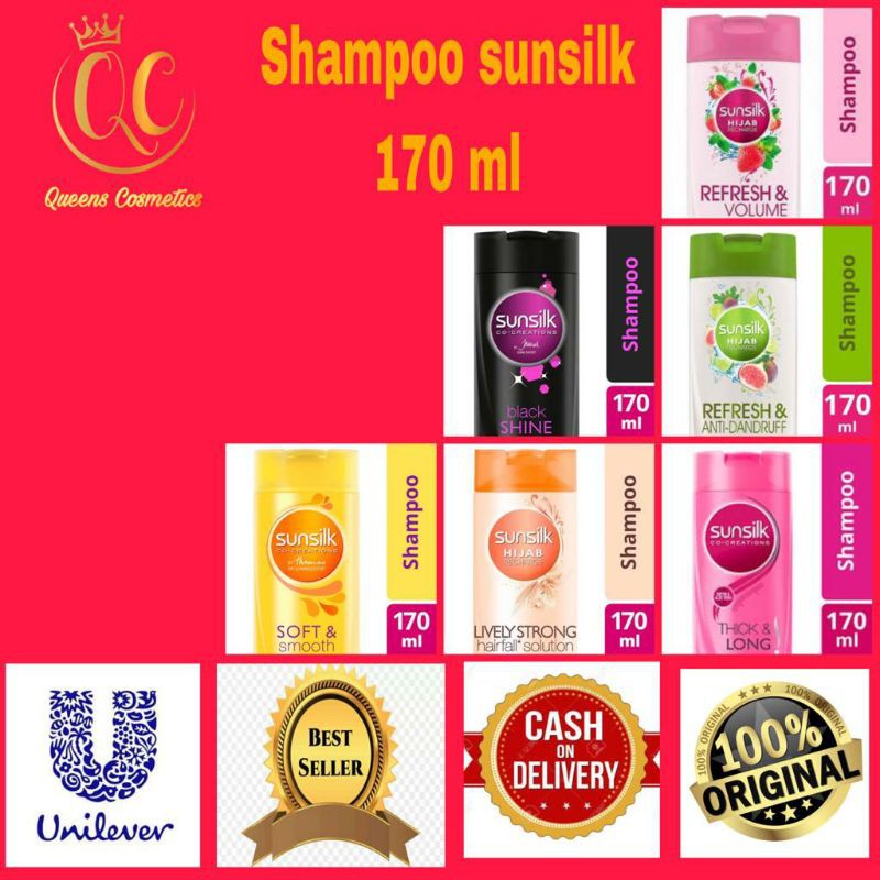 SHAMPO SUNSILK 160 ML ~ PROMO SUNSILK ORIGINAL 100%