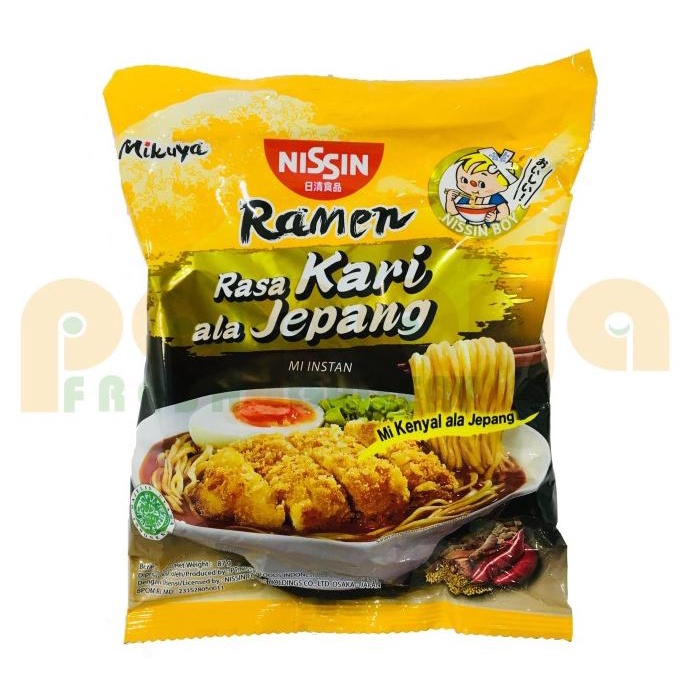 

,,,,,,,] Nissin Mikuya Ramen Kari Ala Jepang Mie Instan 87 Gr