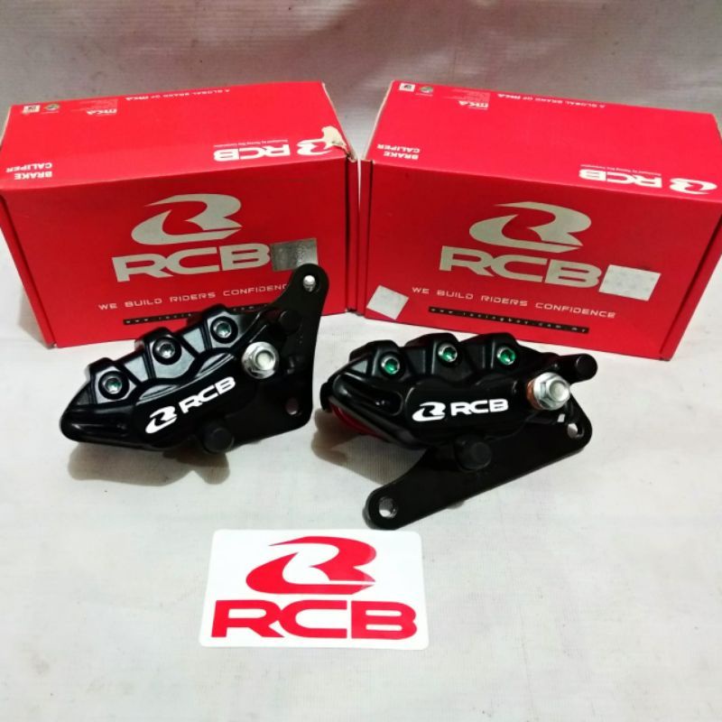 Kaliper RCB 2 Piston Tipe S-Series Depan dan Belakang Nmax Racing boy