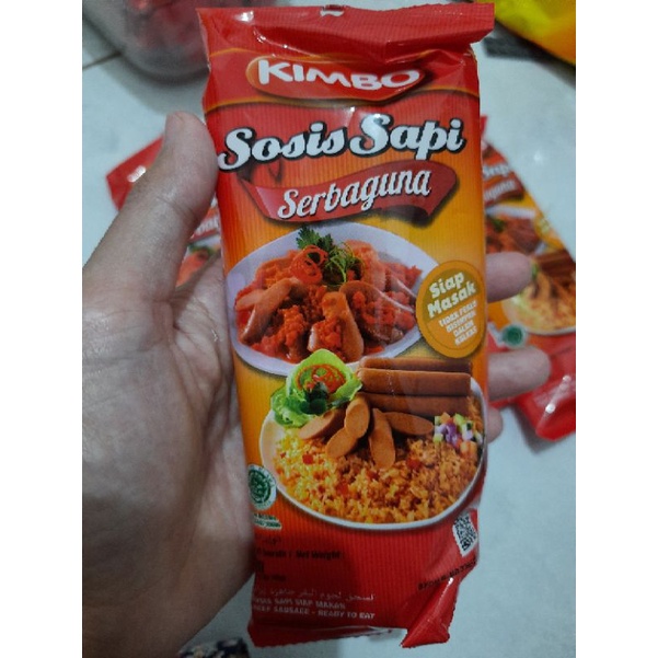 Kimbo Sosis Sapi Serbaguna isi 3