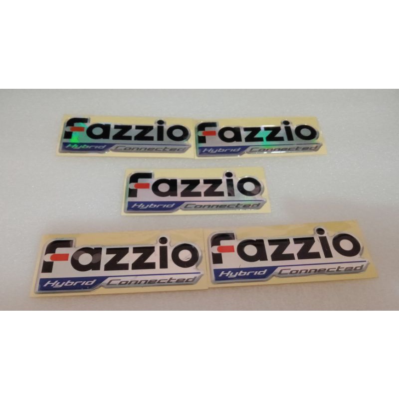 

Sticker Resin/ Timbul Fazzio