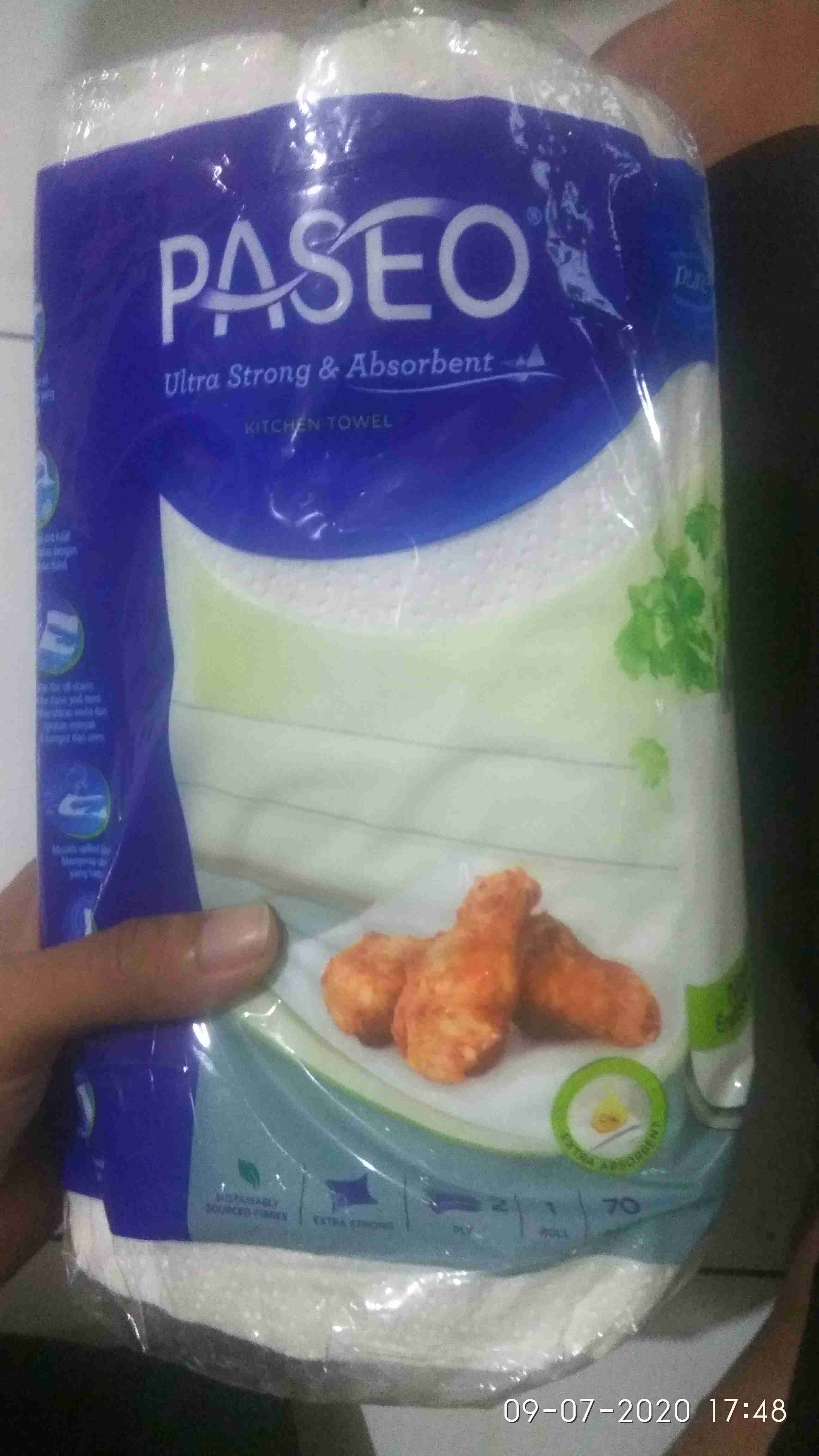 Paseo Kitchen Towel 70 Sheet 2 Ply 1 Roll