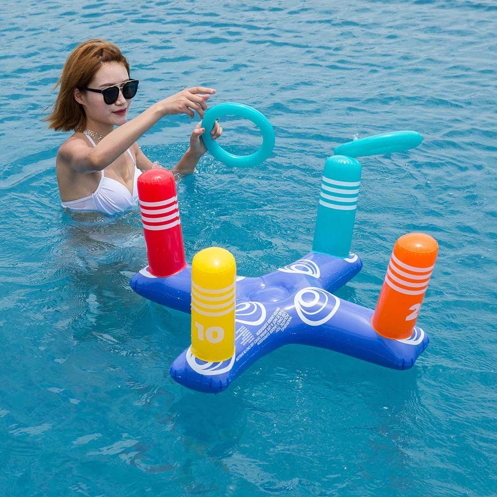 Needway   Kolam Renang Mengapung Cincin Inflatable Dewasa Alat Peraga Pesta Air Mainan Cincin Mainan Mainan Kasur Angin Inflatable Ring Toys