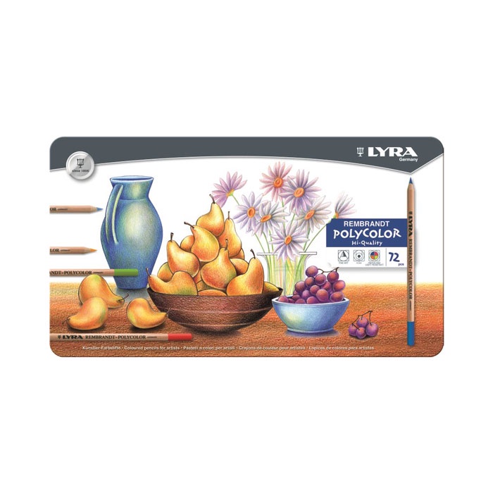 

WARNAPENSIL- LYRA REMBRANDT POLYCOLOR 72 PCS SET -PENSIL WARNA