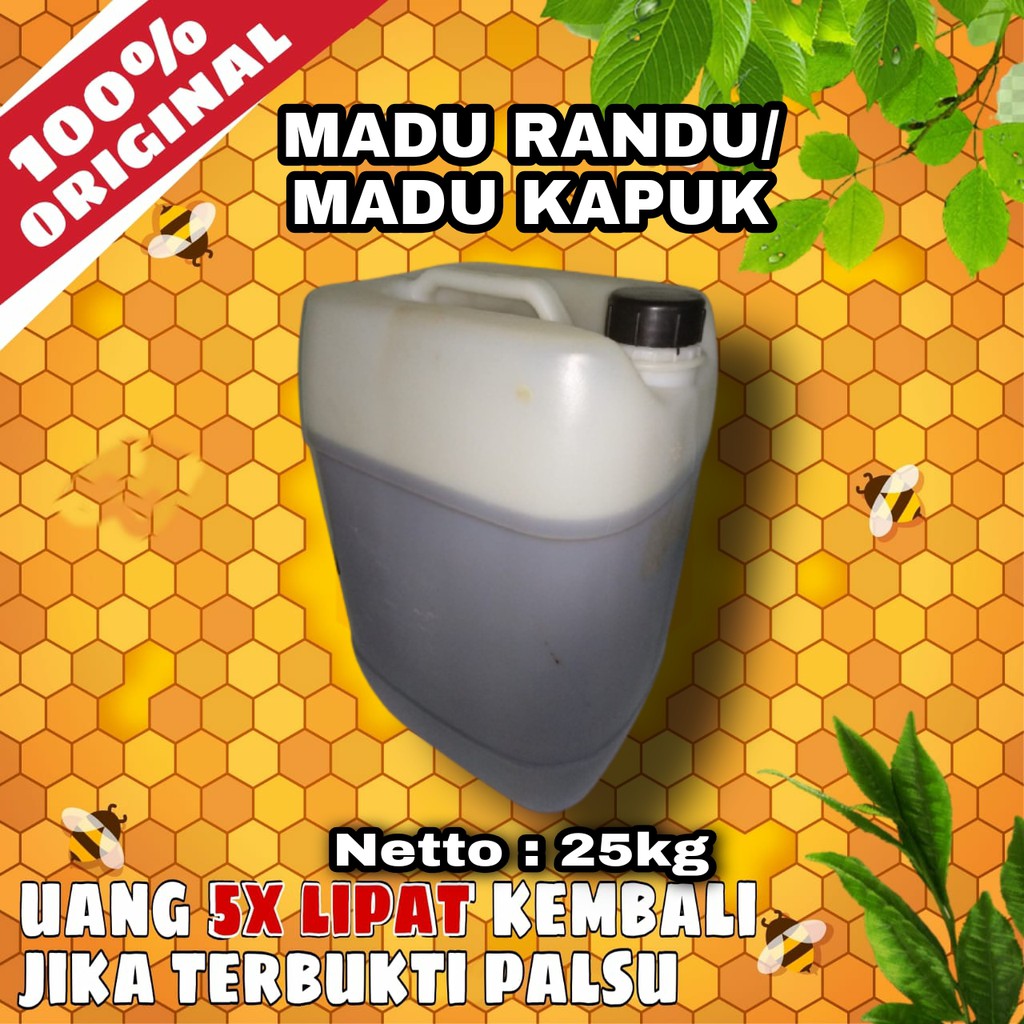 

Madu Nektar Pohon Randu Madu Randu Murni 100% Asli - Madu Murni Asli 25kg