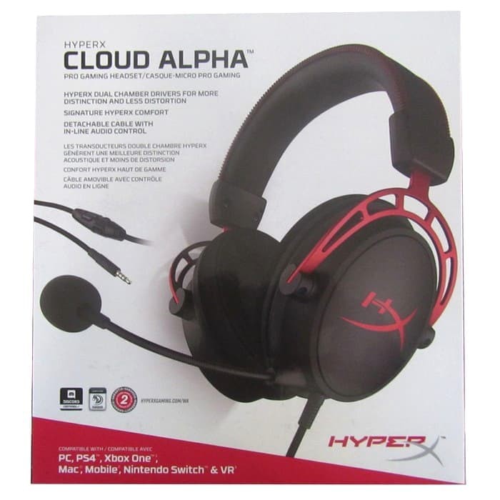 Headset HyperX Cloud Alpha Gaming