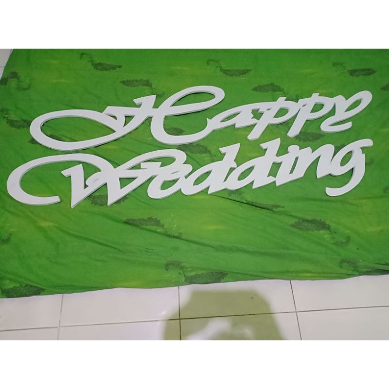 

huruf karet judul papan bunga