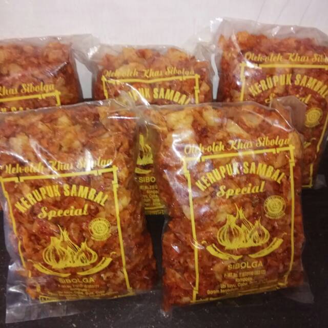

Kerupuk sambal Sibolga