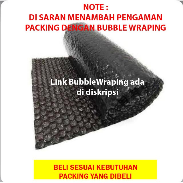 

PACKING BUBBLE WRAPPING / PACKING TAMBAHAN