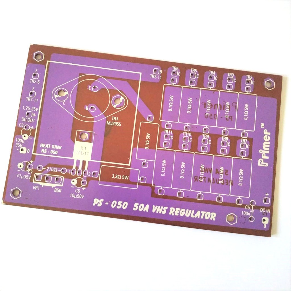 Paket PCB - 50A VHS REGULATOR (PS 050)