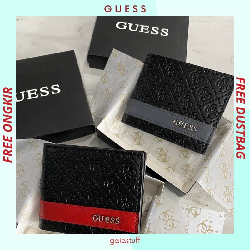 Ramadhan Big Sale 5.5 Dompet Pria Guess Gss List Man Wallet Gs GB181
