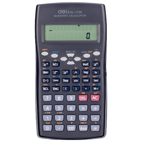 

Deli Kalkulator Scientific Ilmiah 240 Fungsi / Calculator Scientific Besar Serbaguna