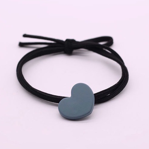 BOS IKAT RAMBUT KOREA IMPORT 1966 IKAT RAMBUT KOREA 5248 IKAT RAMBUT 1PCS IKAT RAMBUT LUCU-HITAM LOVE