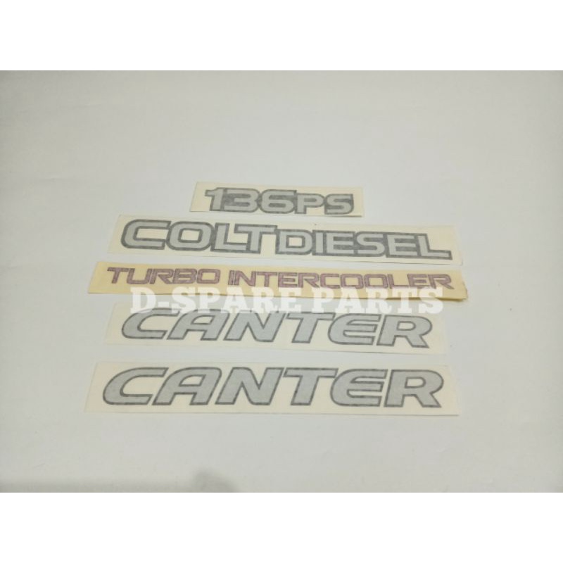 sticker canter ps136 full original