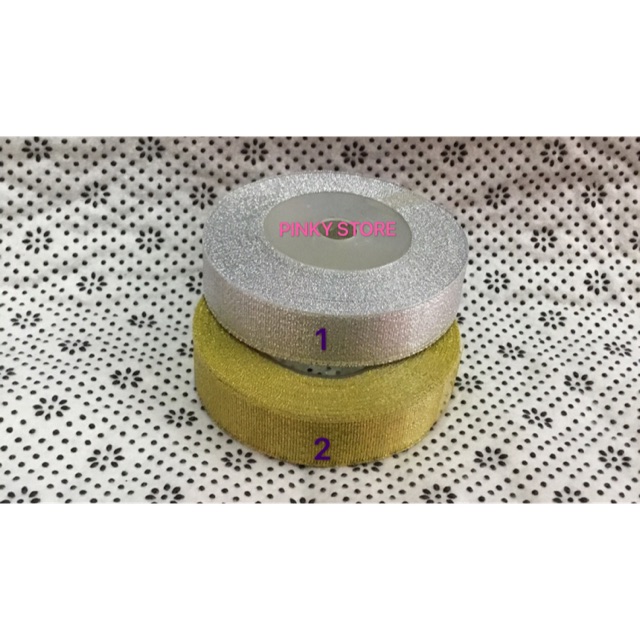 

Pita Metalik 3/4 Inch (2cm)