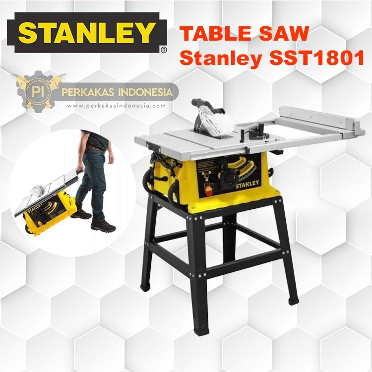 Jual Table Saw Inch Stanley Sst Mesin Gergaji Potong Meja Tablesaw Stanley Sst Inch