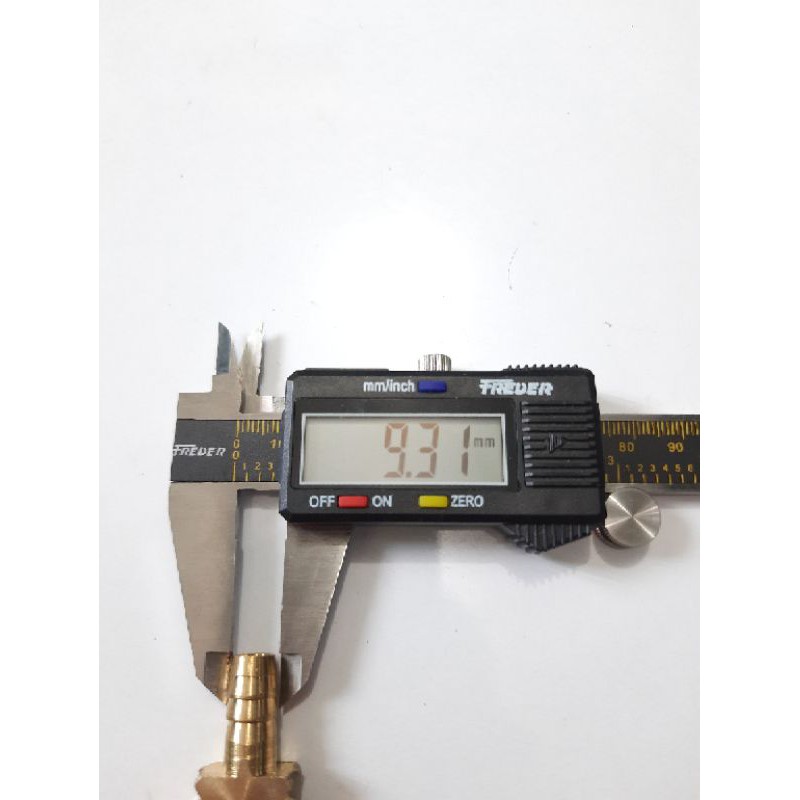 Sambungan selang Cabang tiga 5/16&quot;(9.5mm) - Y KUNINGAN