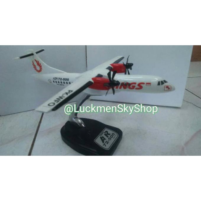 Jual Miniatur Pesawat Wings Air Atr Terbatas