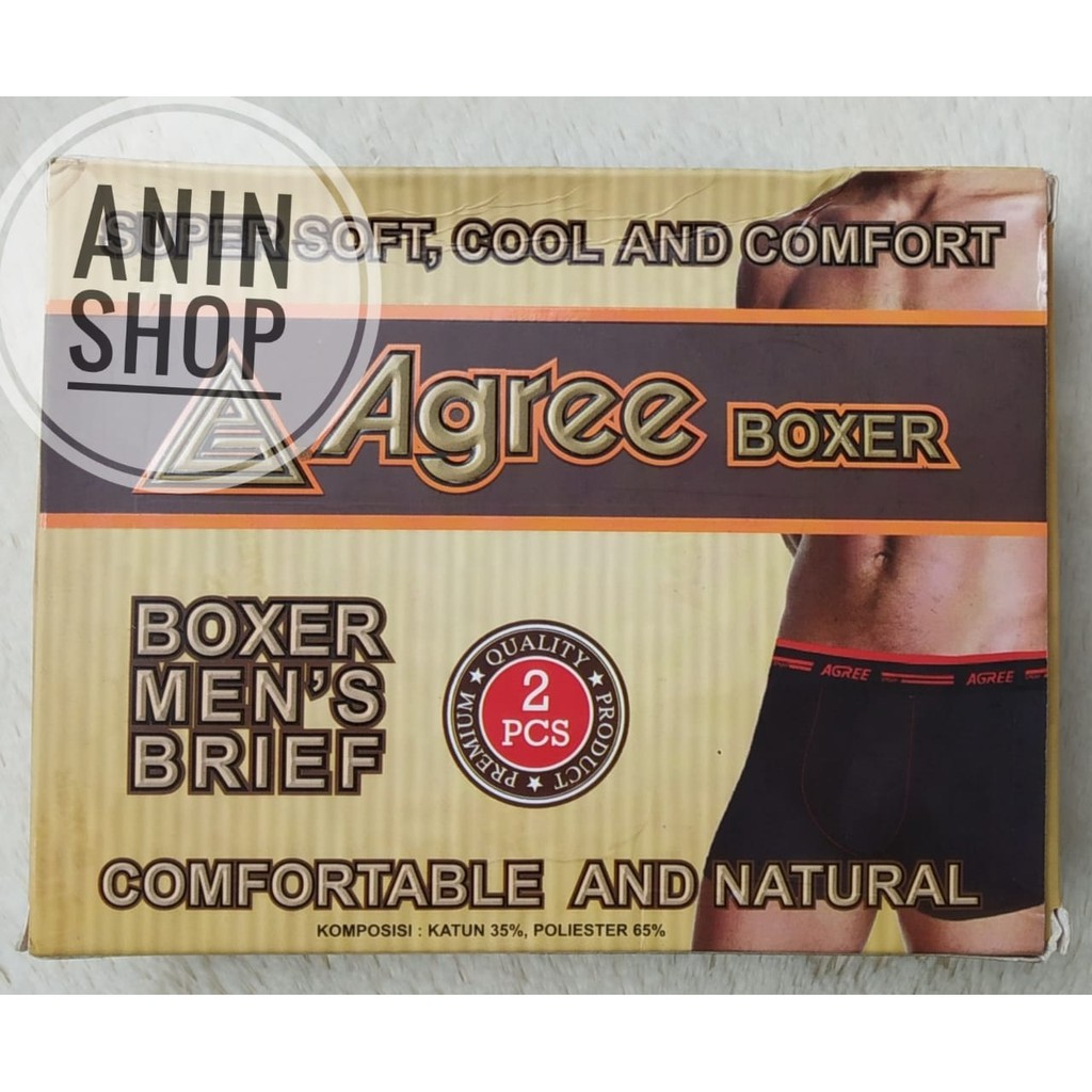 [ISI 2] CD PRIA BOXER AGREE | BOXER PRIA AGREE 6606 | cd pria dewasa | agree