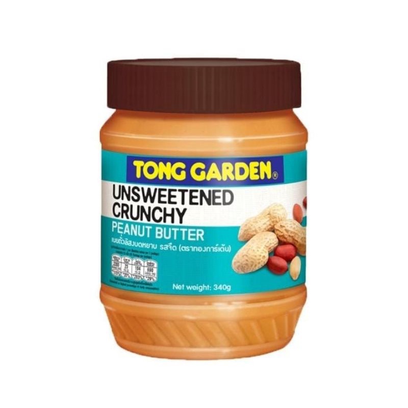 Tong Garden Peanut Butter Unsweetened Jar 340 g