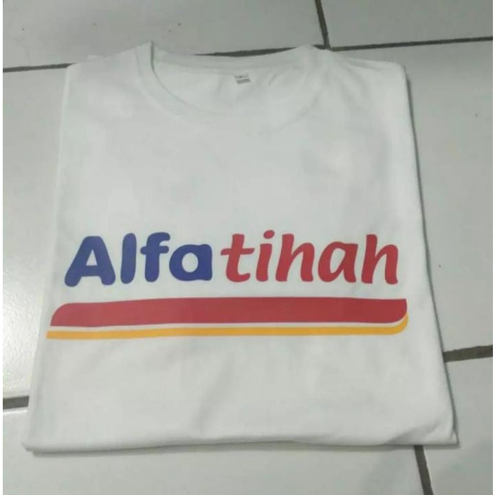 Baju Kaos Distro Tshirt Plesetan Alfatihah