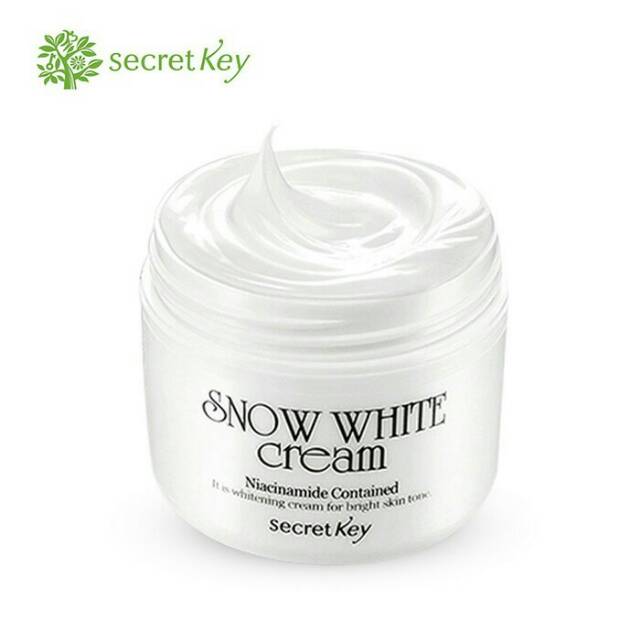 Secret key snow white cream/krim pelembab,pencerah dan pemutih wajah