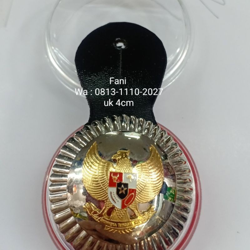 

Tanda Jabatan PDH Camat Terbaru uk 4cm.