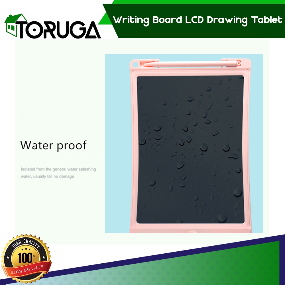 Writing Board LCD Drawing Tablet 8,5&quot; inch  Papan Tulis Mainan Edukasi Anak Anti Radiasi