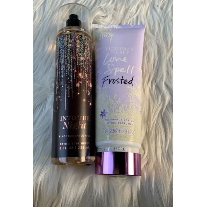 Bodymist BBW into the Night Free Body Lotion Victoria Secret