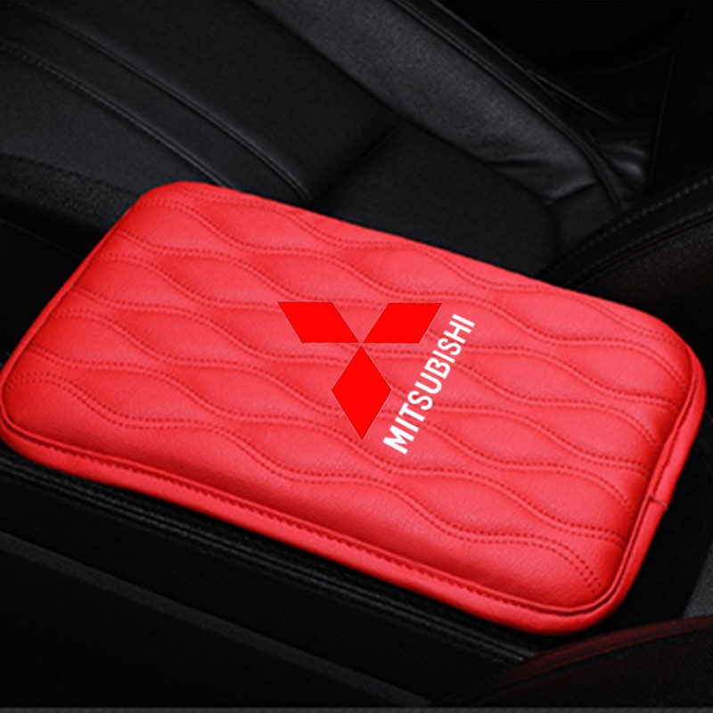 Cover Pelindung Konsol Tengah Mobil Universal Bahan Kulit Tahan Air Untuk Mitsubishi Xpander Triton Lancer Evo Asx Mirage Outlander Grandis Pajeroder L200