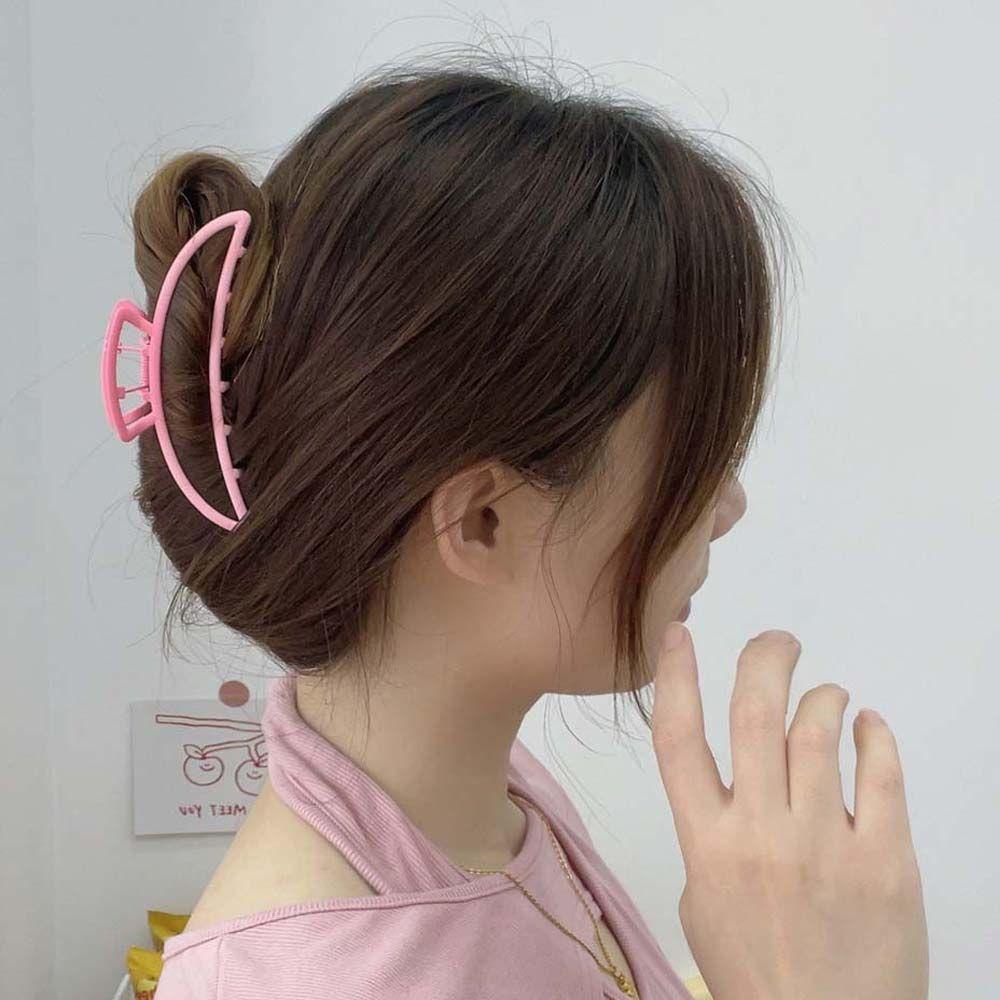 [Elegan] Wanita Hiu Klip Merah Muda Kawaii Aksesoris Rambut Kitty Kucing Hiasan Kepala Jepit Rambut Gaya Korea Hair Clips