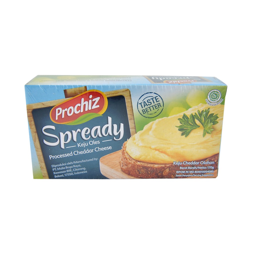  Keju  Prochiz Spreadable Cheese  Spready Prochiz 170 Gram 