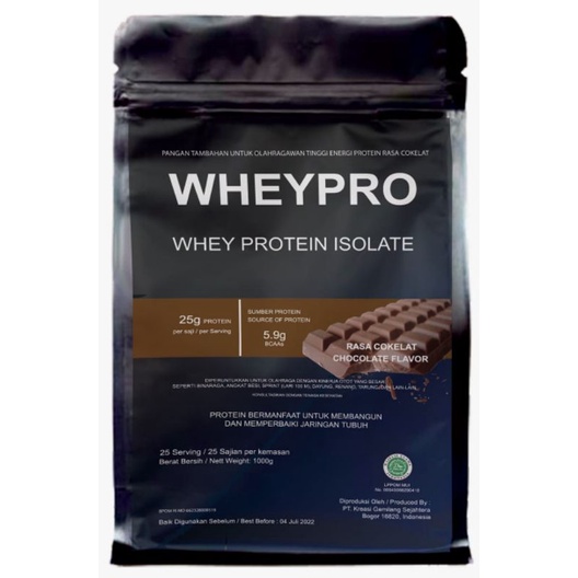 WN WHEYPRO ISOLATE RASA COKLAT 1 KG