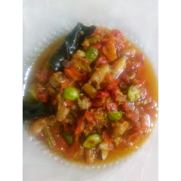 

Sambal Cumi Pete 250gr