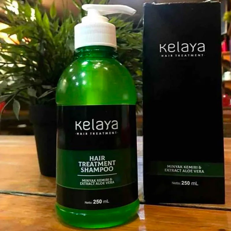 KELAYA SHAMPOO RAMBUT ANTI RONTOK KELAYA HAIR TREATMENT