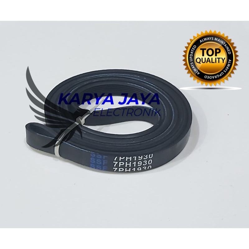 Fanbelt Vanbelt V-belt 7 PH 1930 Mesin cuci Dryer Electrolux