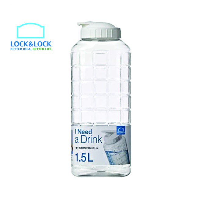 Lock and Lock Fridge Door Jug Chess Water Bottle Pet 1 dan 1.5 Liter