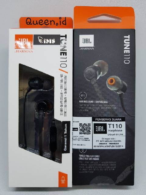 harga headset jbl t110 original