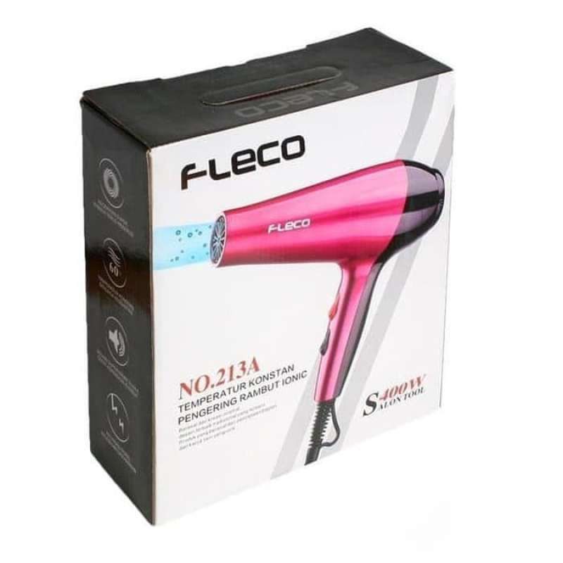 Hair Dryer/ Pengering Rambut Fleco 213a Desain Elegan Murah Original