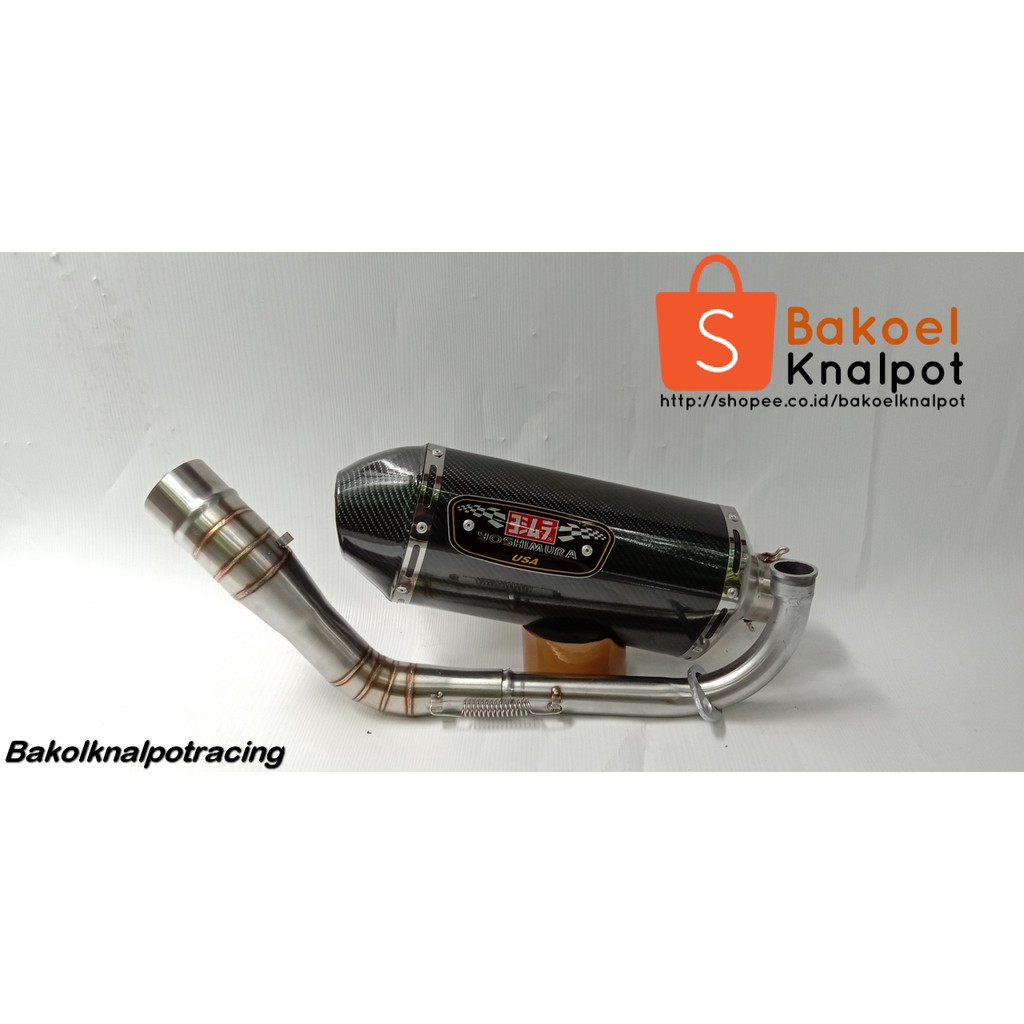 Knalpot Racing Yoshimura USA buat Nmax Aerox Lexy Xmax PCX Vario150 dll