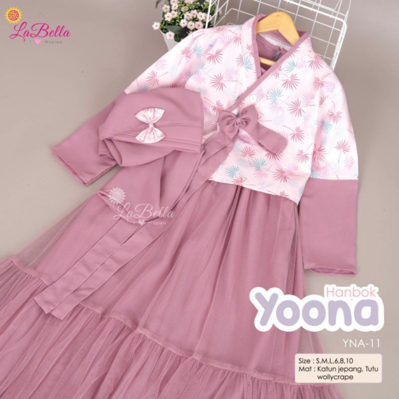 gamis anak hanbok labella yoona