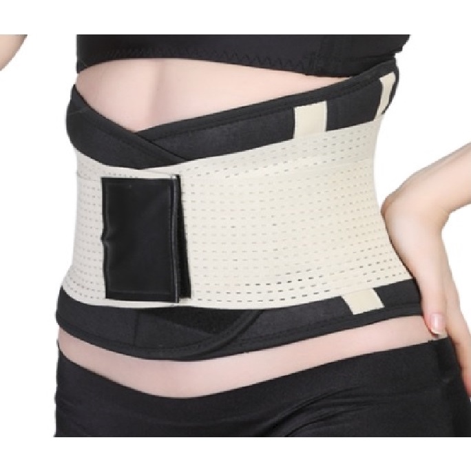 Waist Trainer Belt / Waist Support Belt Olahraga / Gym Pria / Pelangssing Pinggang Wanita BDS17