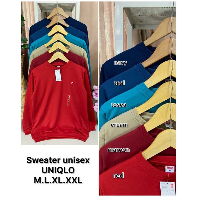 Sweater Uniqlo Pria dan Wanita Original  (UNISEX)