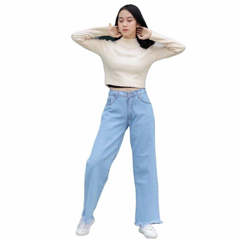 celana panjang jeans//celana jeans wanita//KULOT JEANS.