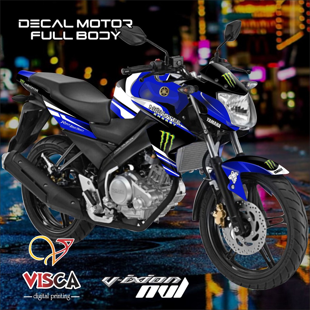 Decal Vixion NVL Decal Vixion New Stiker Vixion NVL Stiker Vixion New ME