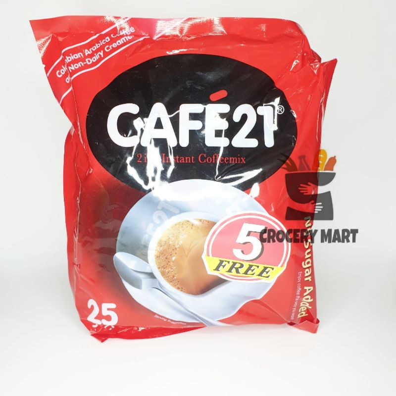 Jual Cafe21 Instant Coffee Mix 2in1 / Cafe 21 Coffeemix 2 in 1 | Shopee ...