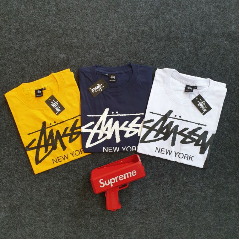 KAOS STUSSY - TSHIRT ORIGINAL MIRROR QUALITY - BAJU STUSSY