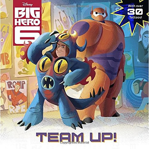 Buku Import -  BIG HERO 6 : TEAM-UP - Asli Segel